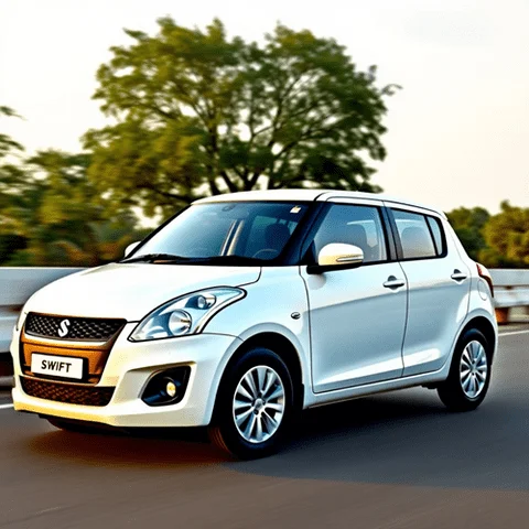 Swift Dzire available from Surya Cabs